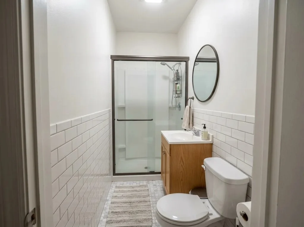 Powder rooms and compact baths