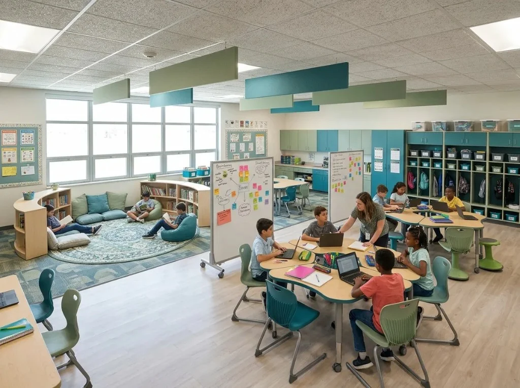 Plan flexible seating layouts