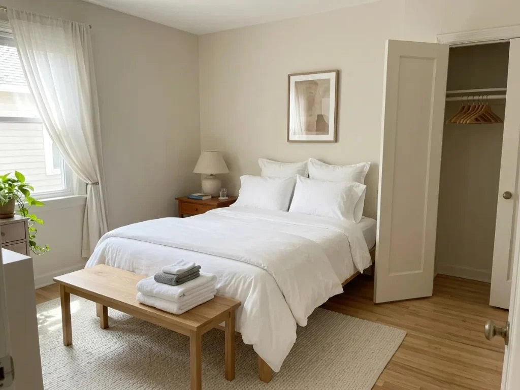 Furnish spare rooms
